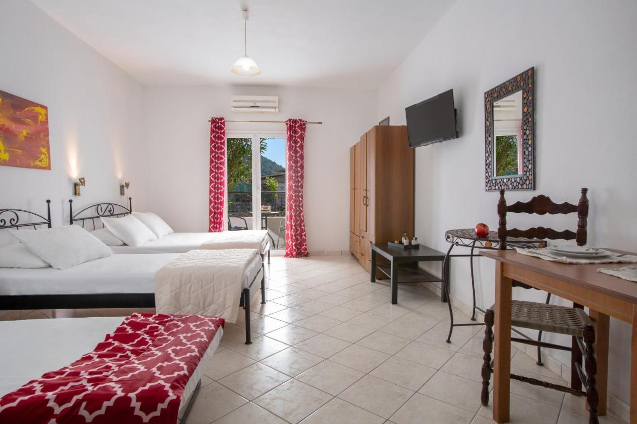 Spacious Studios Lefkada Mountain View Near Beach Dragano Dış mekan fotoğraf